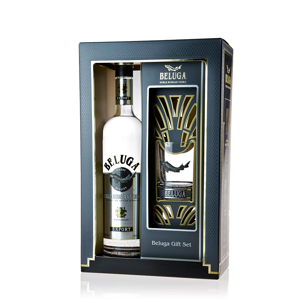 Beluga Noble Russian Vodka Geschenkset