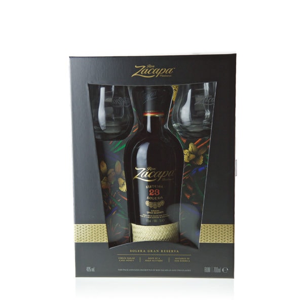 Zacapa 23 Jahre Geschenkset Gläser